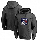 New York Rangers Dark Gary All Stitched Pullover Hoodie,baseball caps,new era cap wholesale,wholesale hats